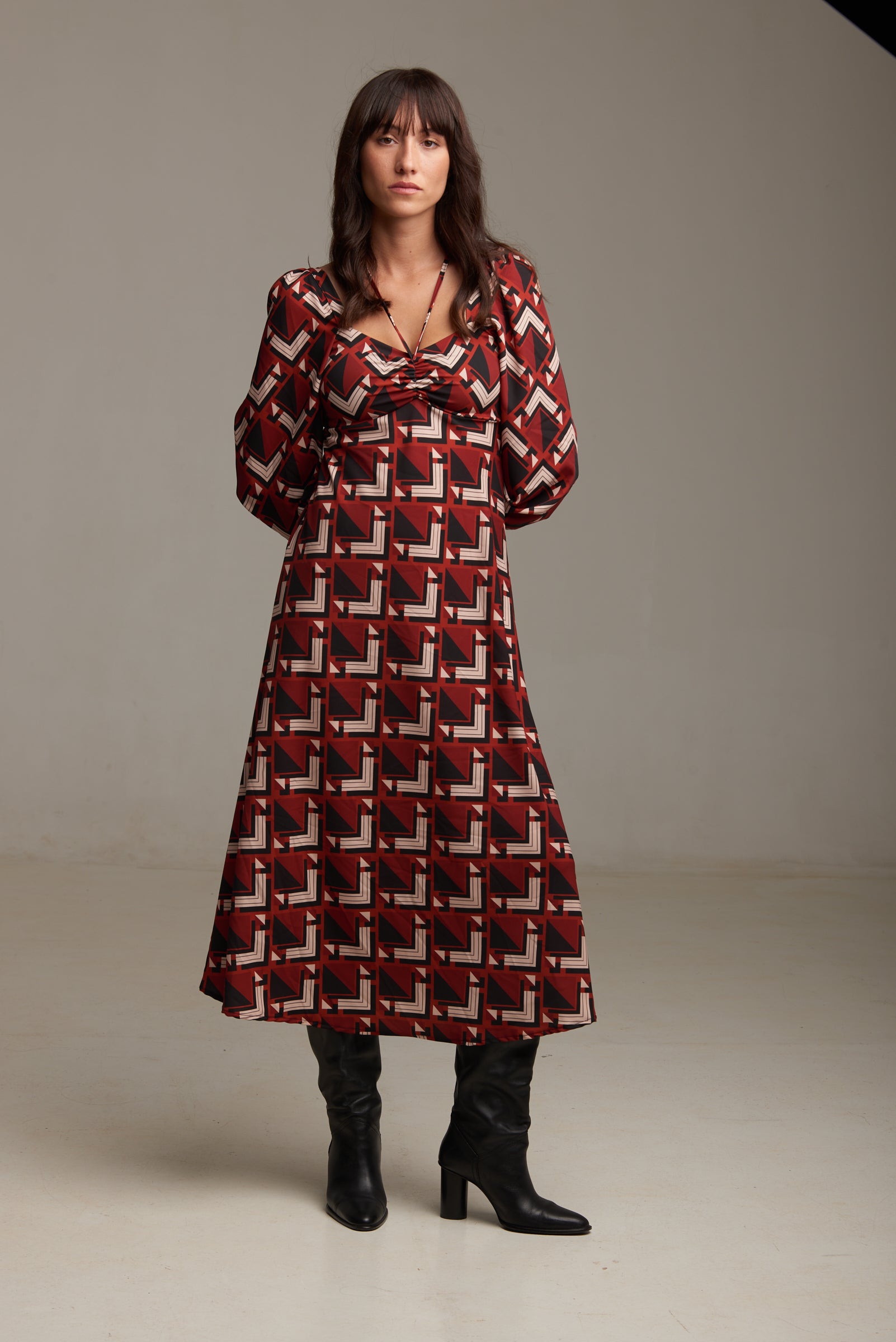 VESTIDO PETRA RETRO
