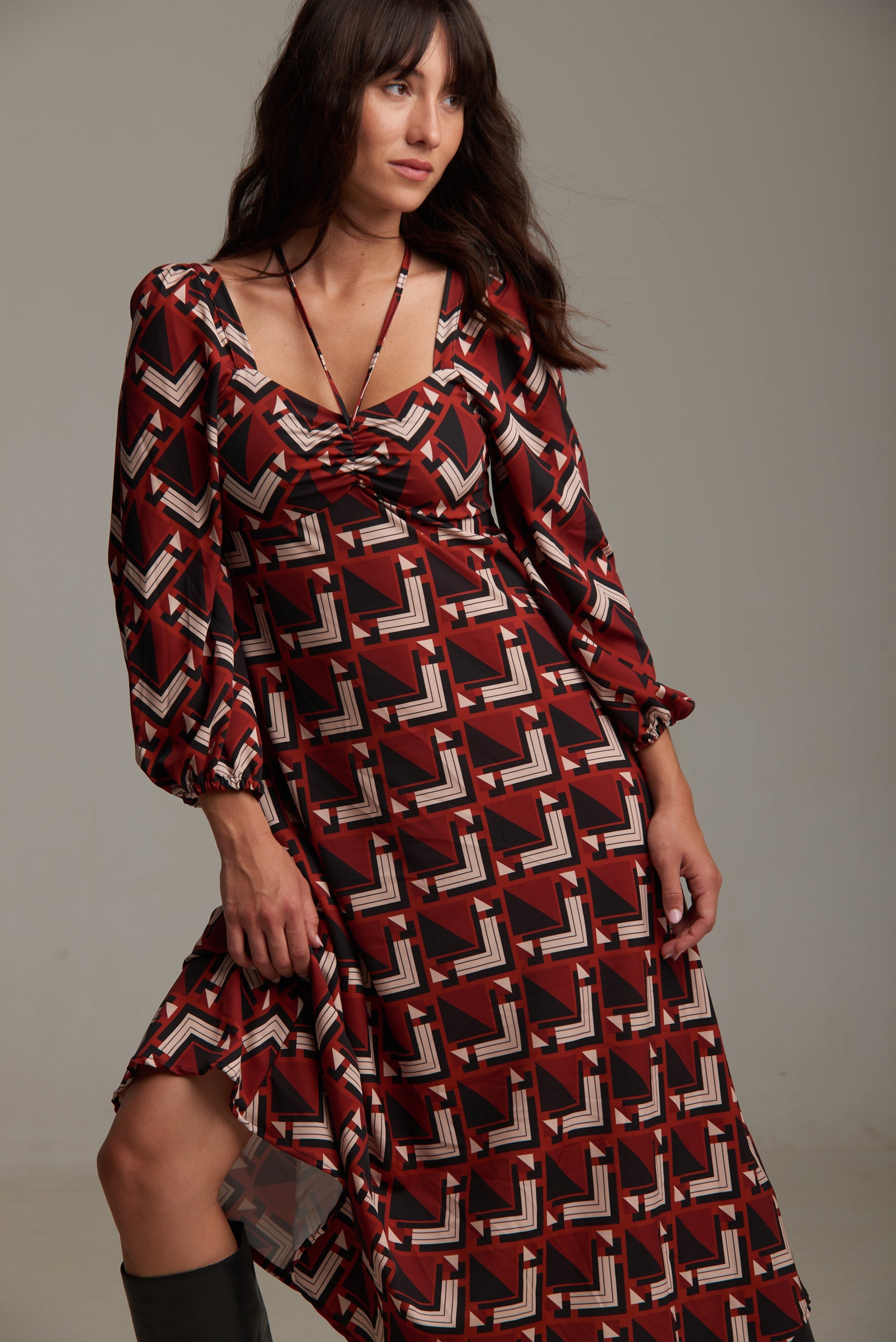 VESTIDO PETRA RETRO