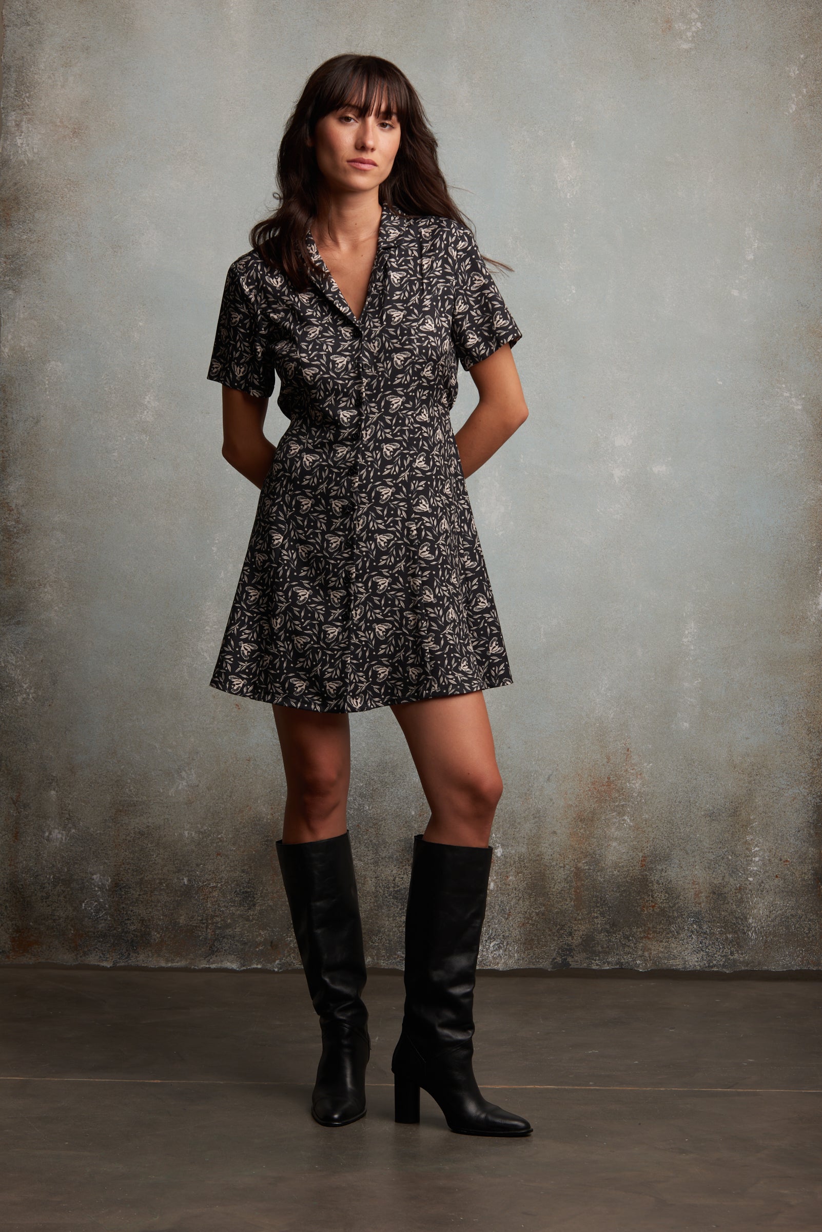 VESTIDO CORINA PAJAROS