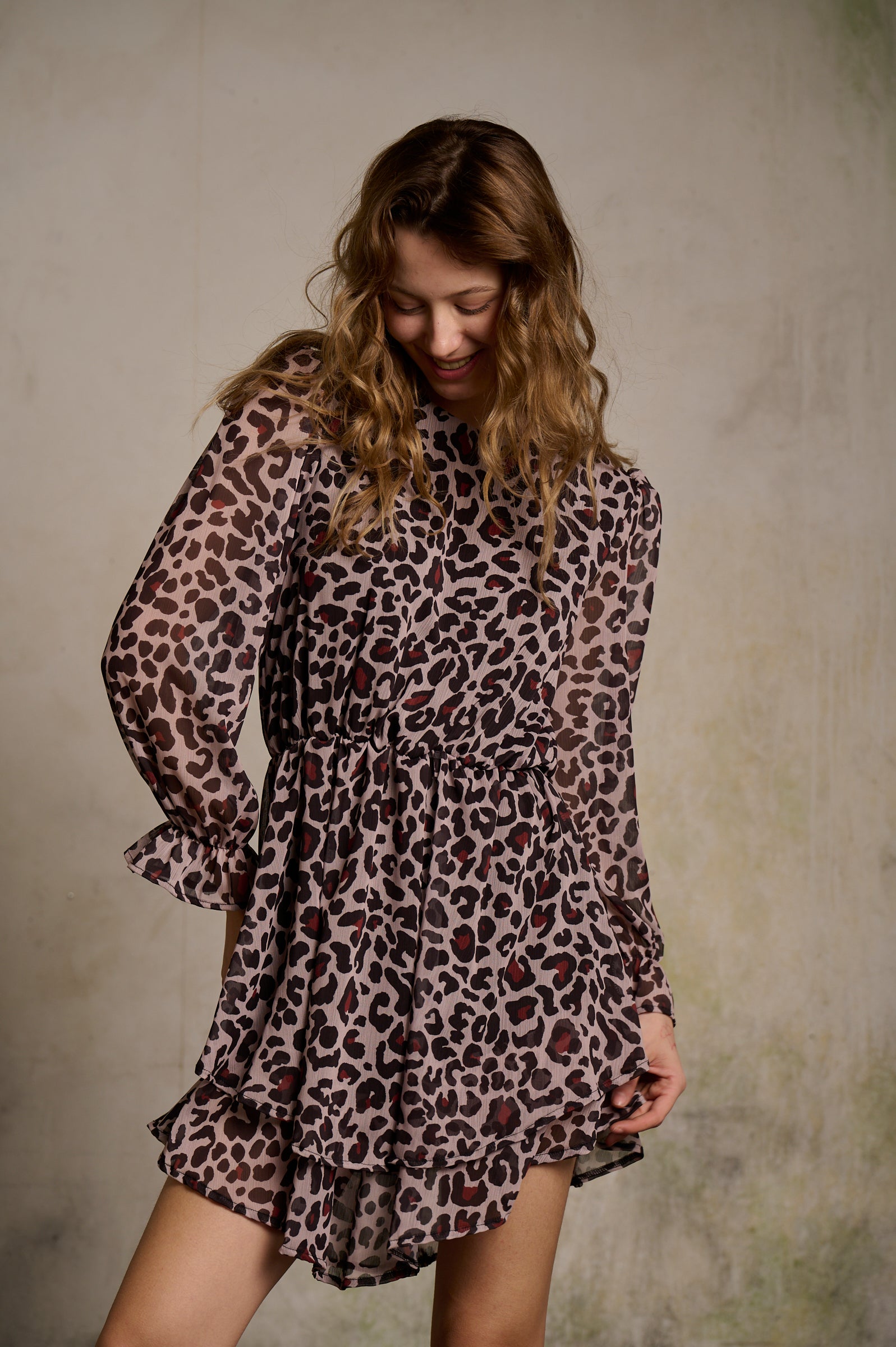Vestido Candance Leopardo