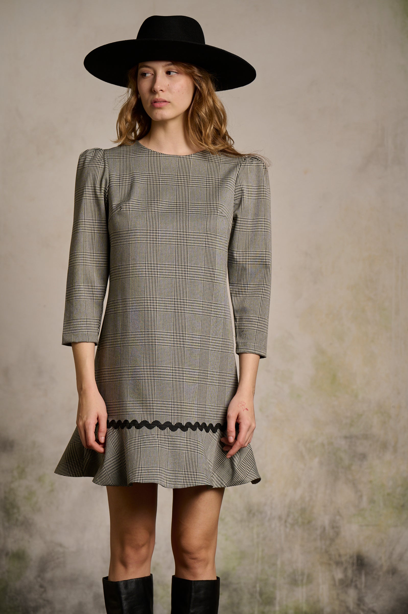 Vestido Lina Gris