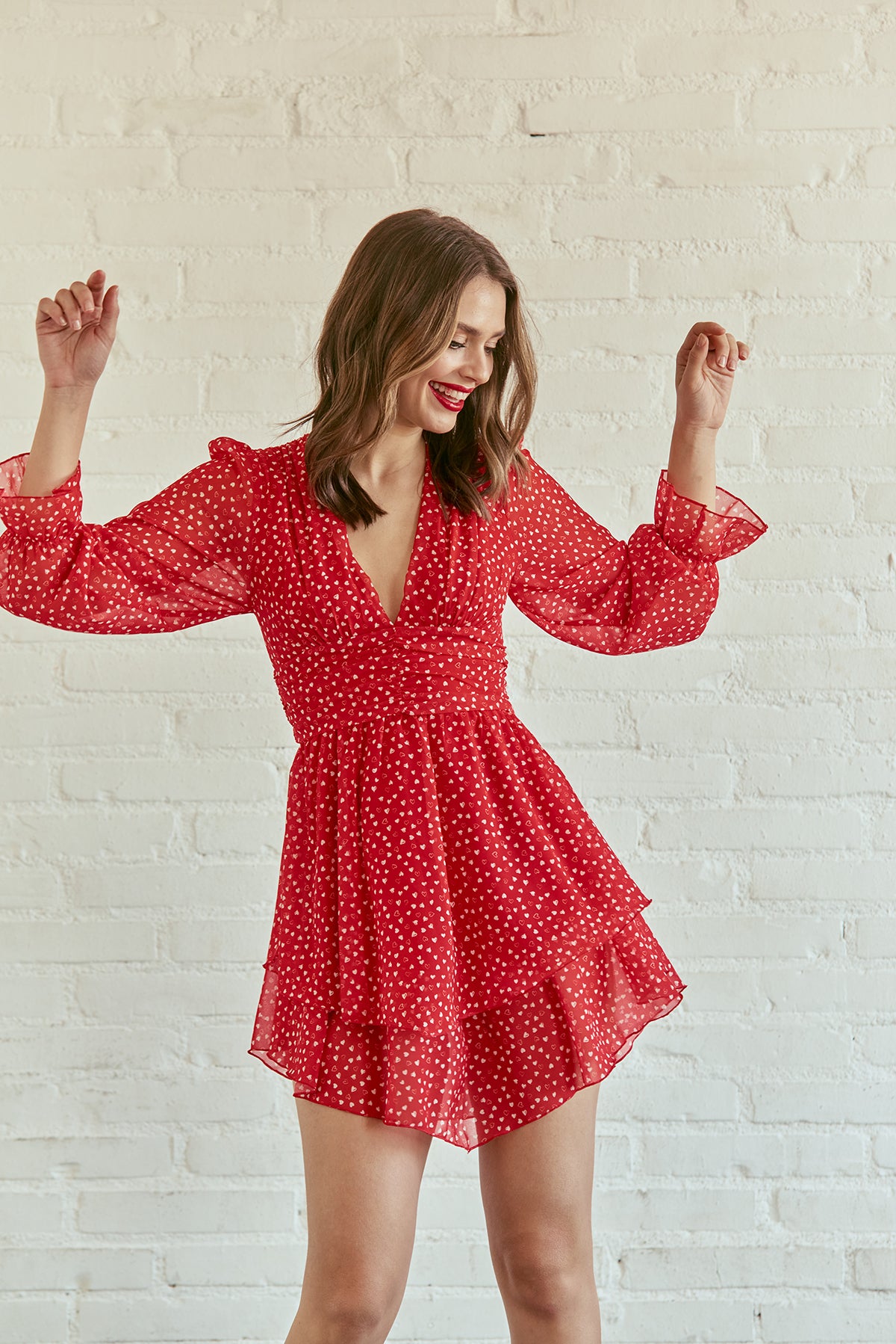 VESTIDO MILLY CORAZONES