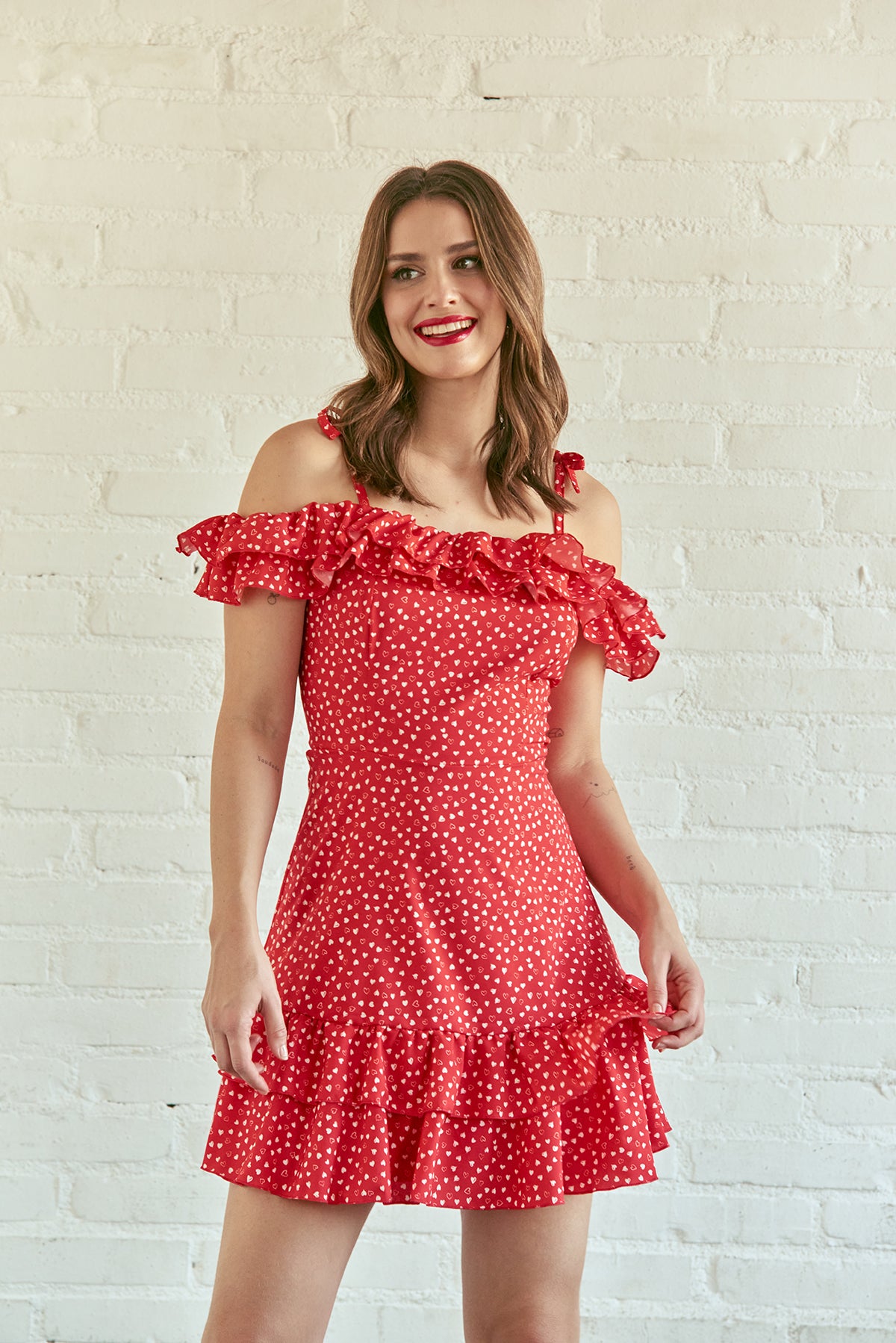 VESTIDO MANUELA CORAZONES