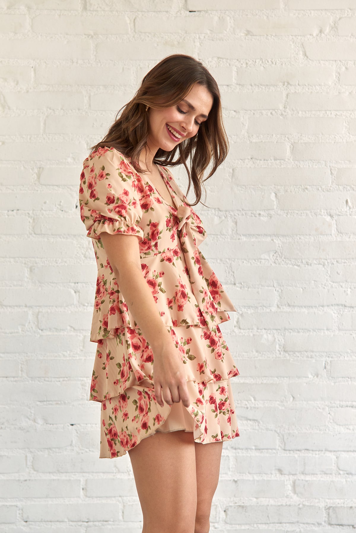 VESTIDO AMELÍ FLOR ROJA