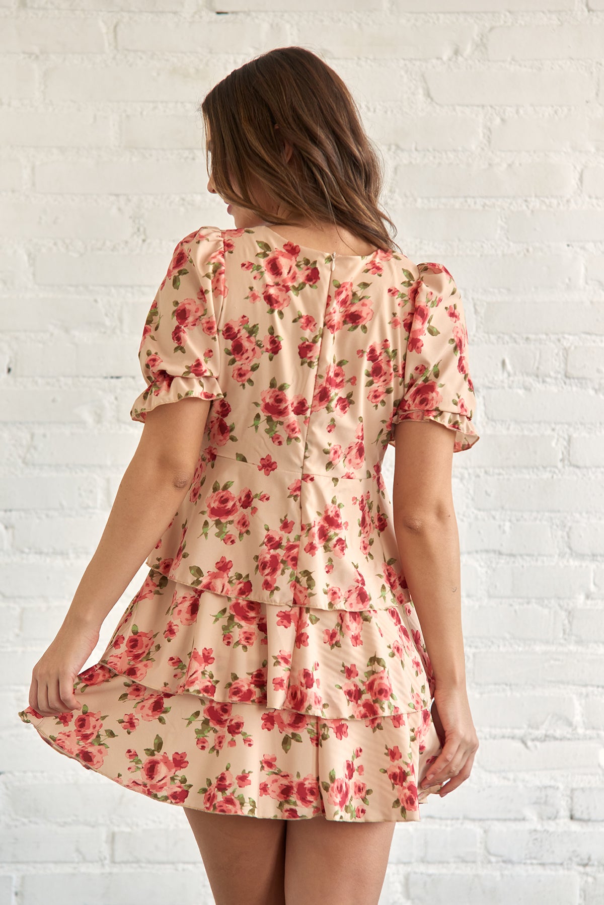 VESTIDO AMELÍ FLOR ROJA