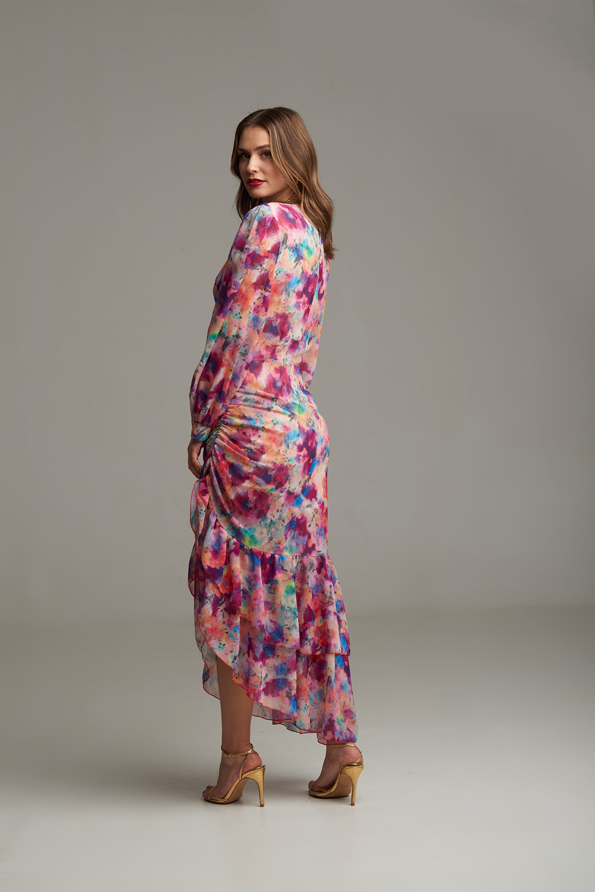 VESTIDO ANNIE ABSTRACTO