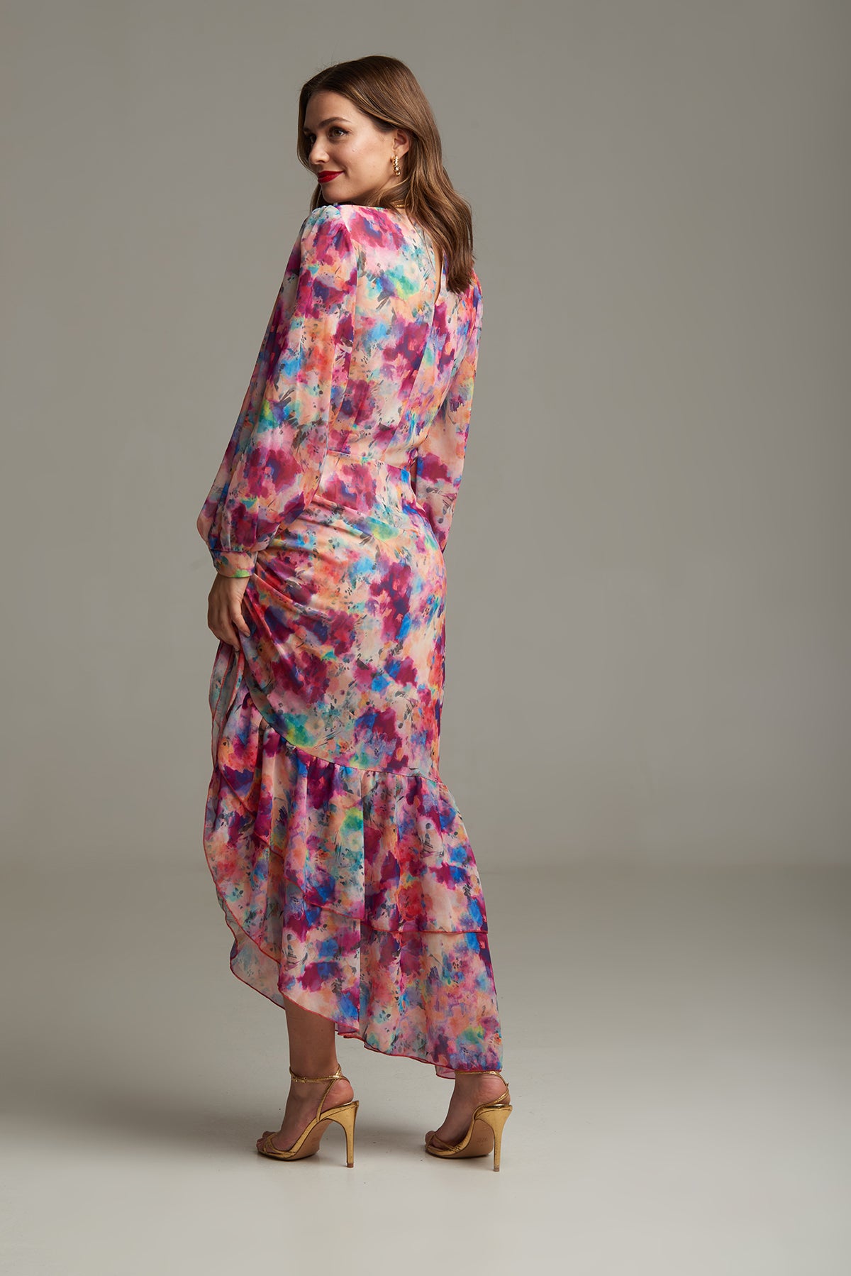 VESTIDO ANNIE ABSTRACTO