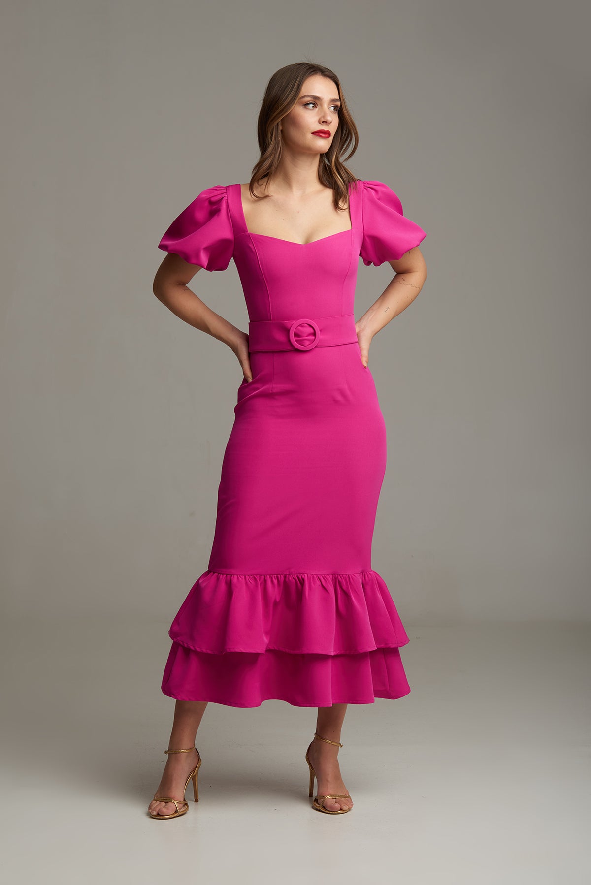 VESTIDO ASTRID BUGAMBILIA