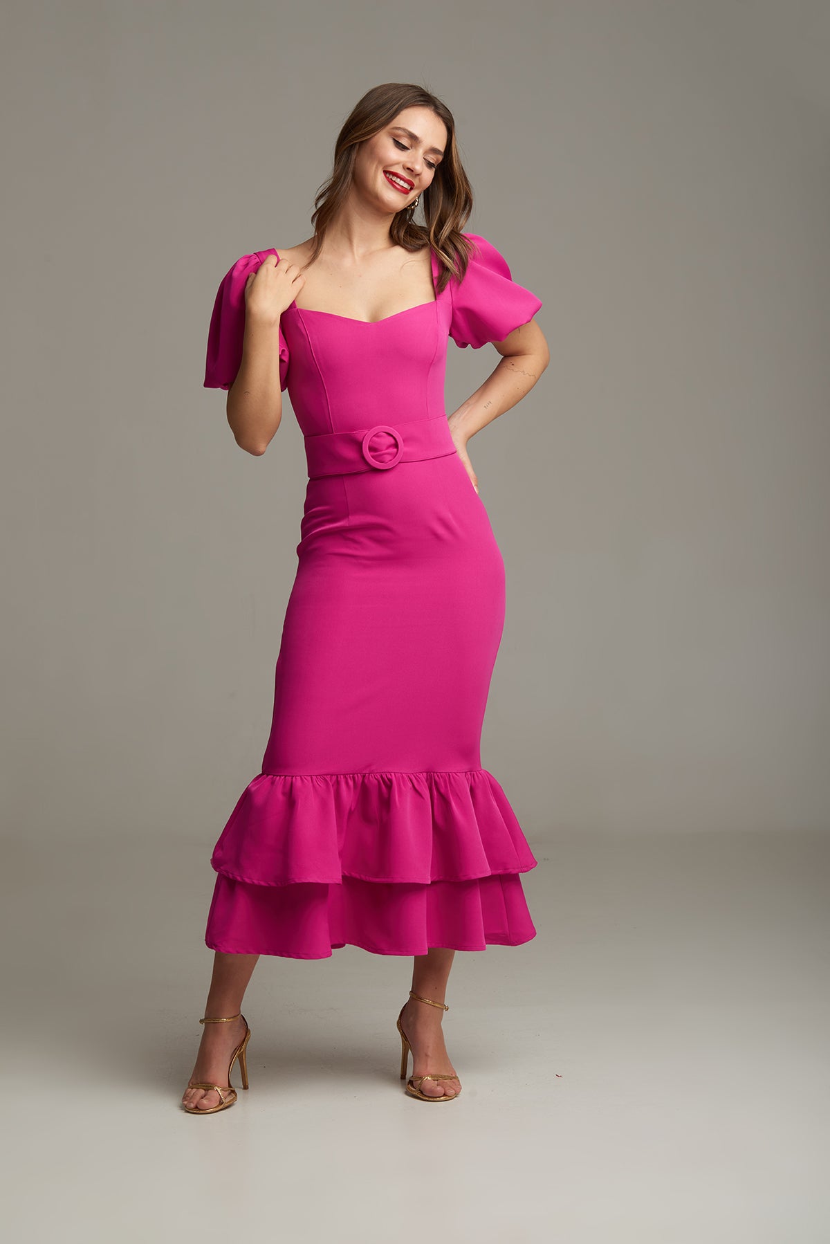 VESTIDO ASTRID BUGAMBILIA