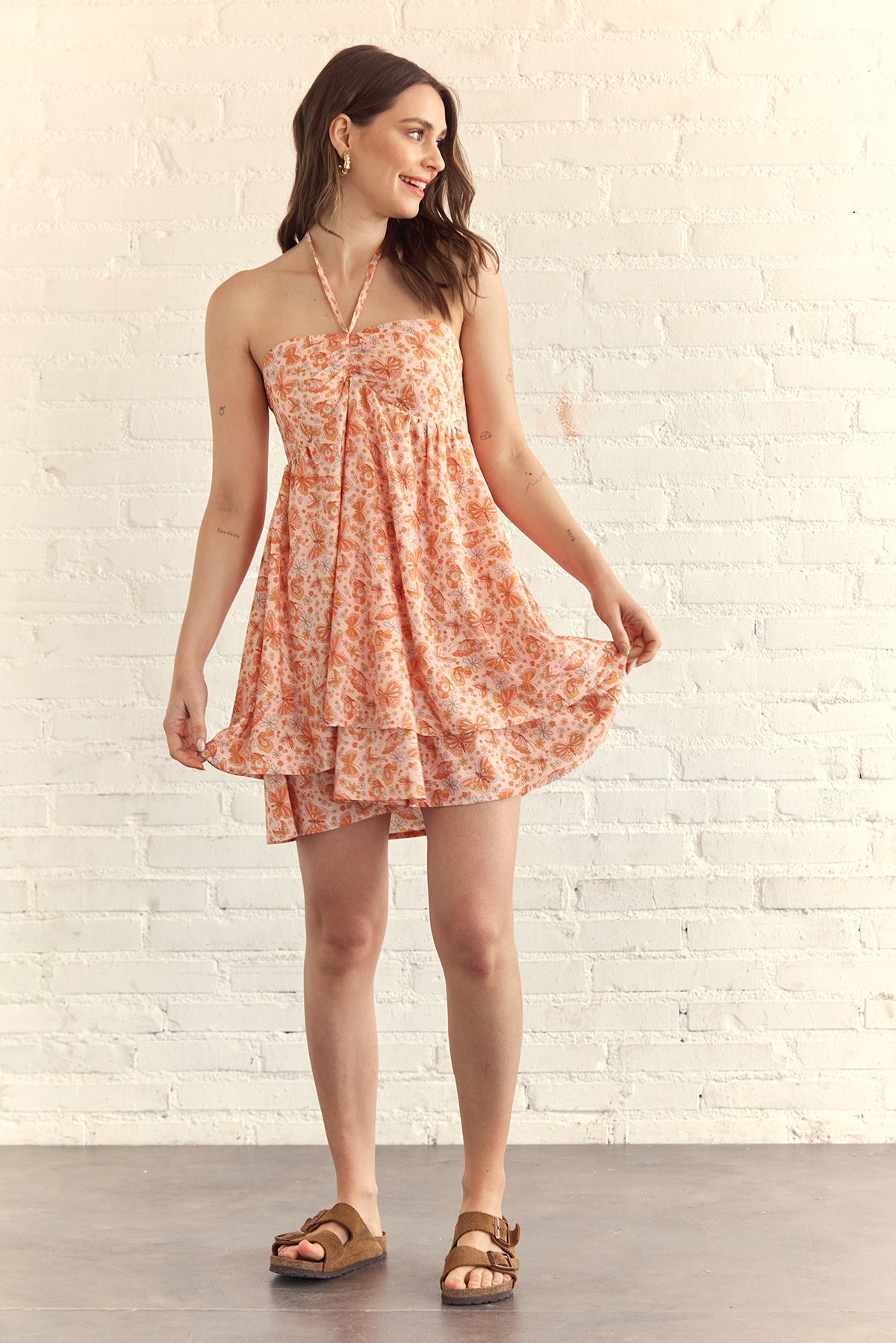 VESTIDO MARISOL MARIPOSAS