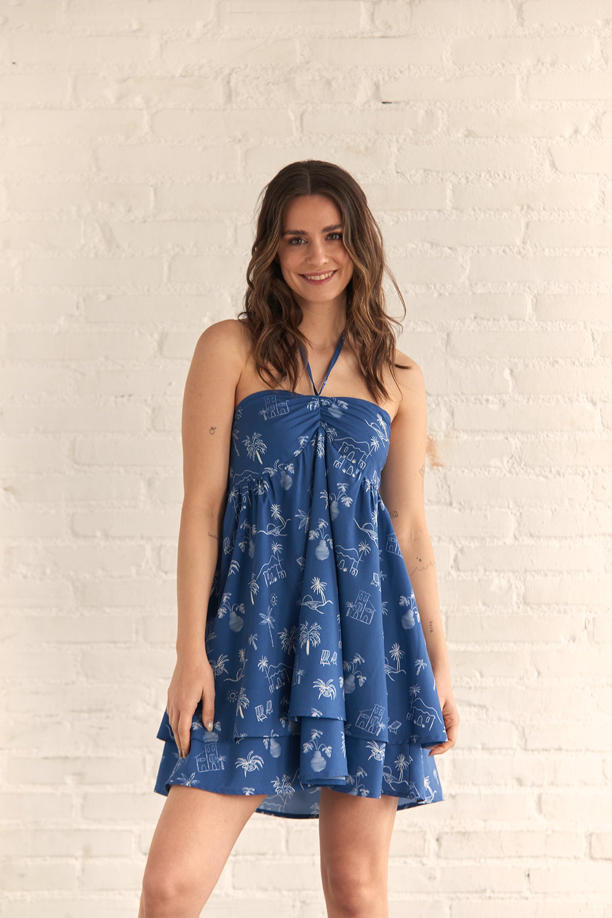 VESTIDO MARISOL AZUL
