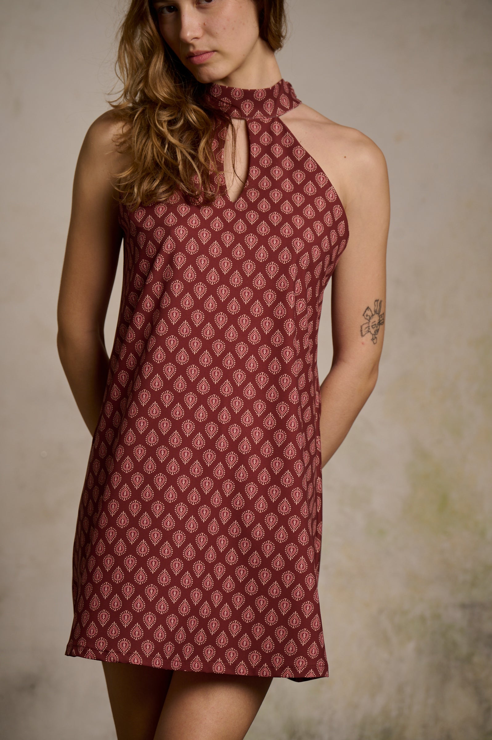 Vestido Camile cachemir