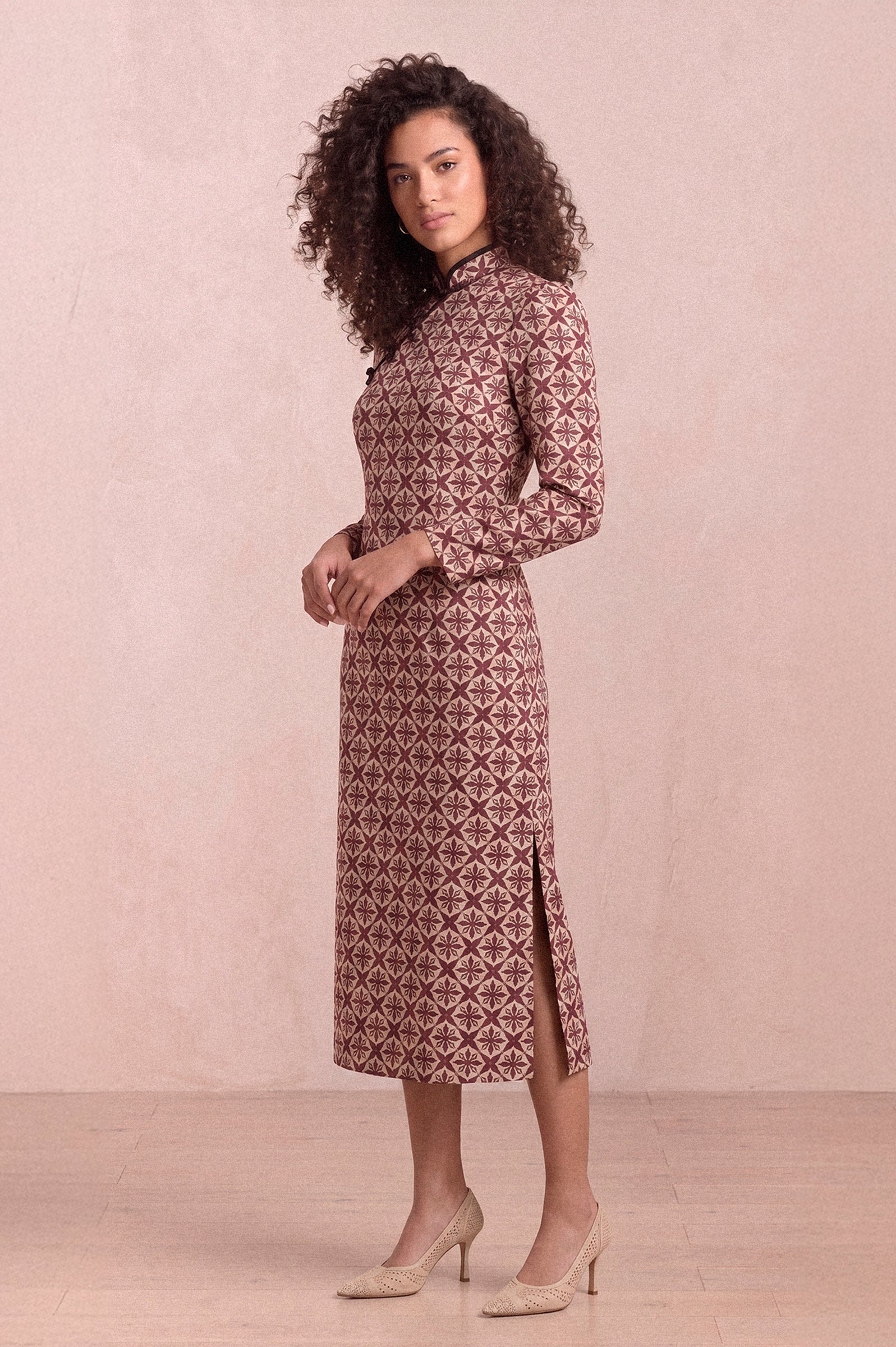 VESTIDO THAIS BEIGE