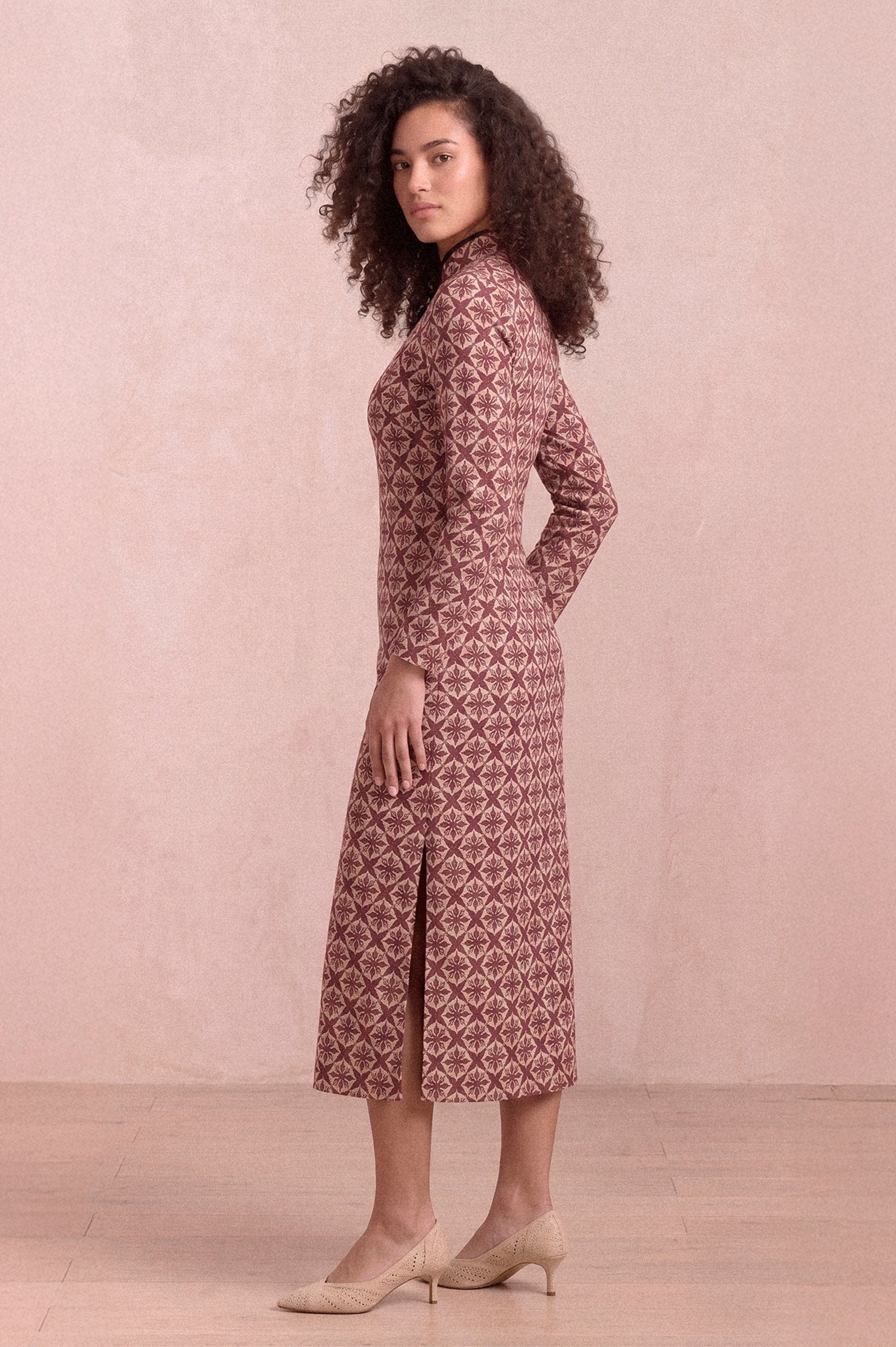 VESTIDO THAIS BEIGE