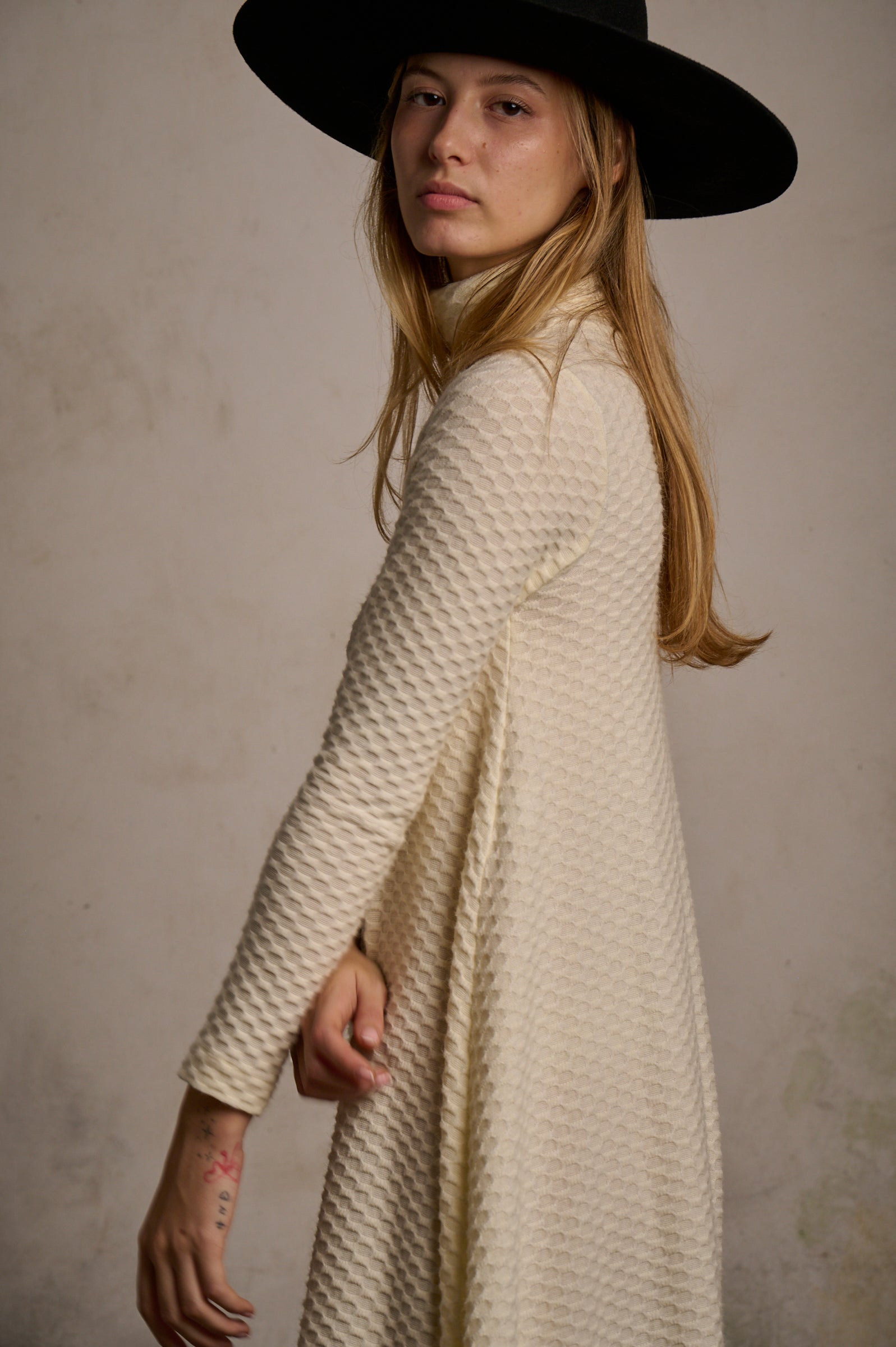 Vestido Teresa crudo