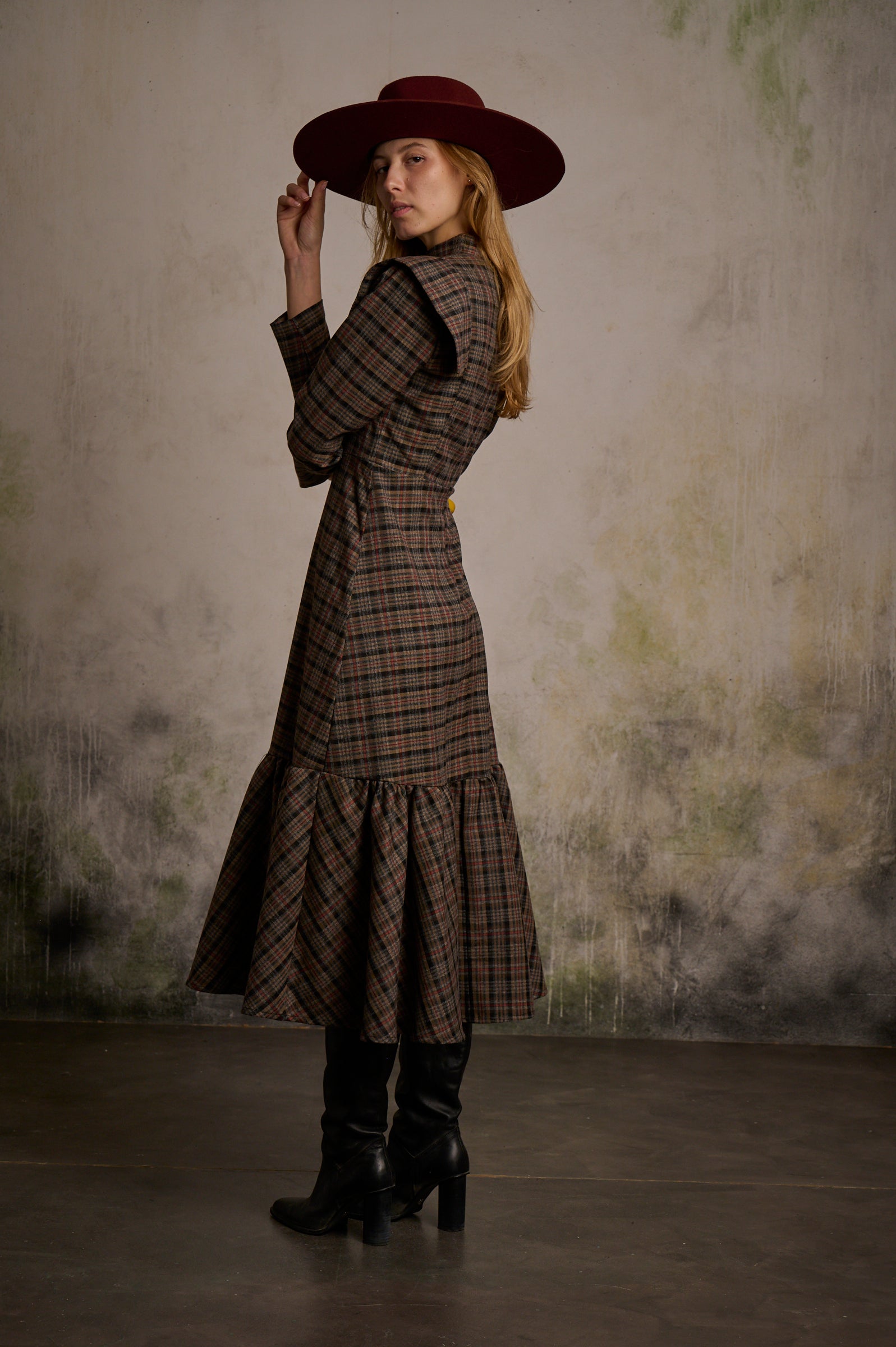 Vestido Soraya cuadro