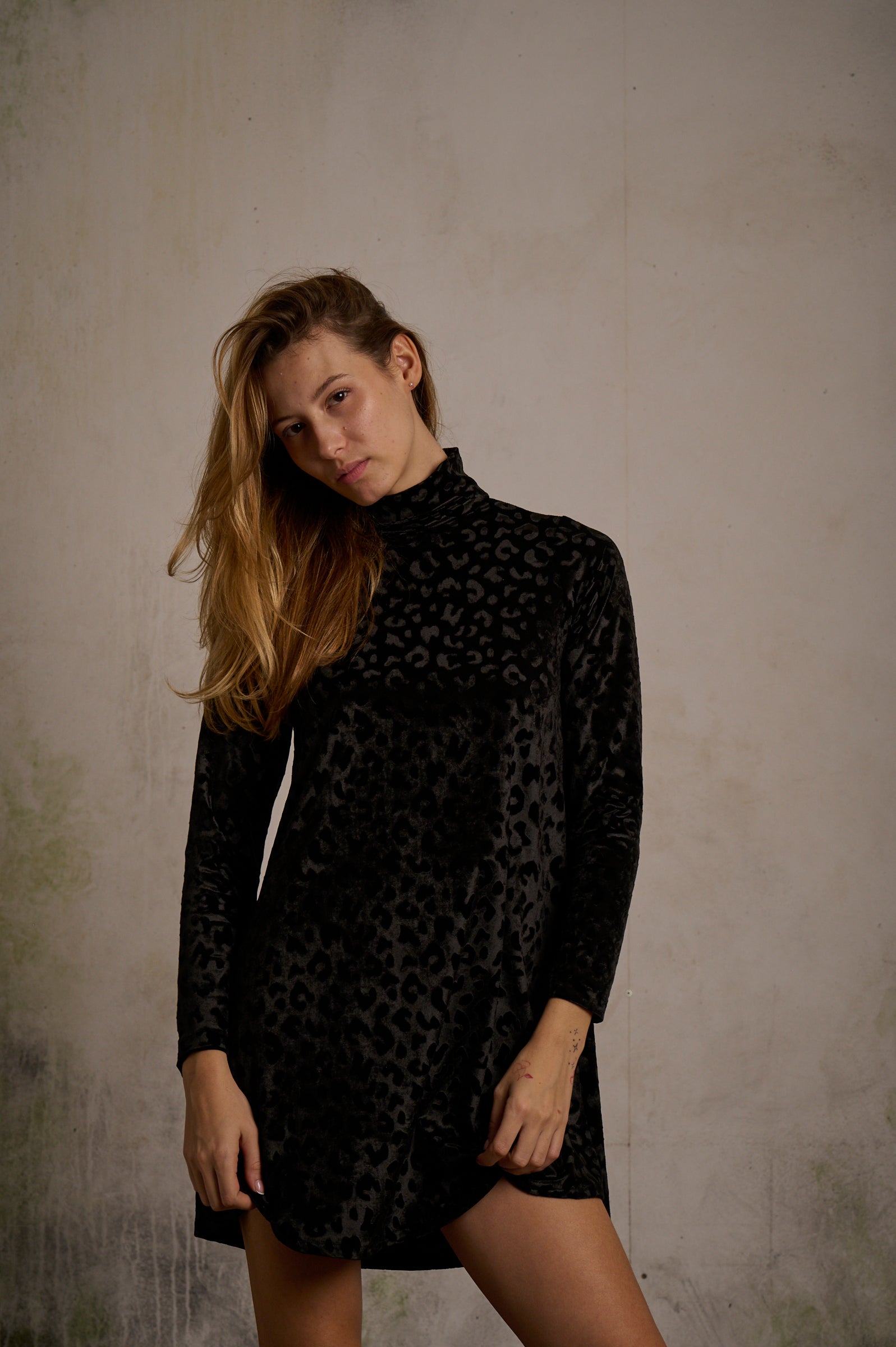 Vestido Thalía negro