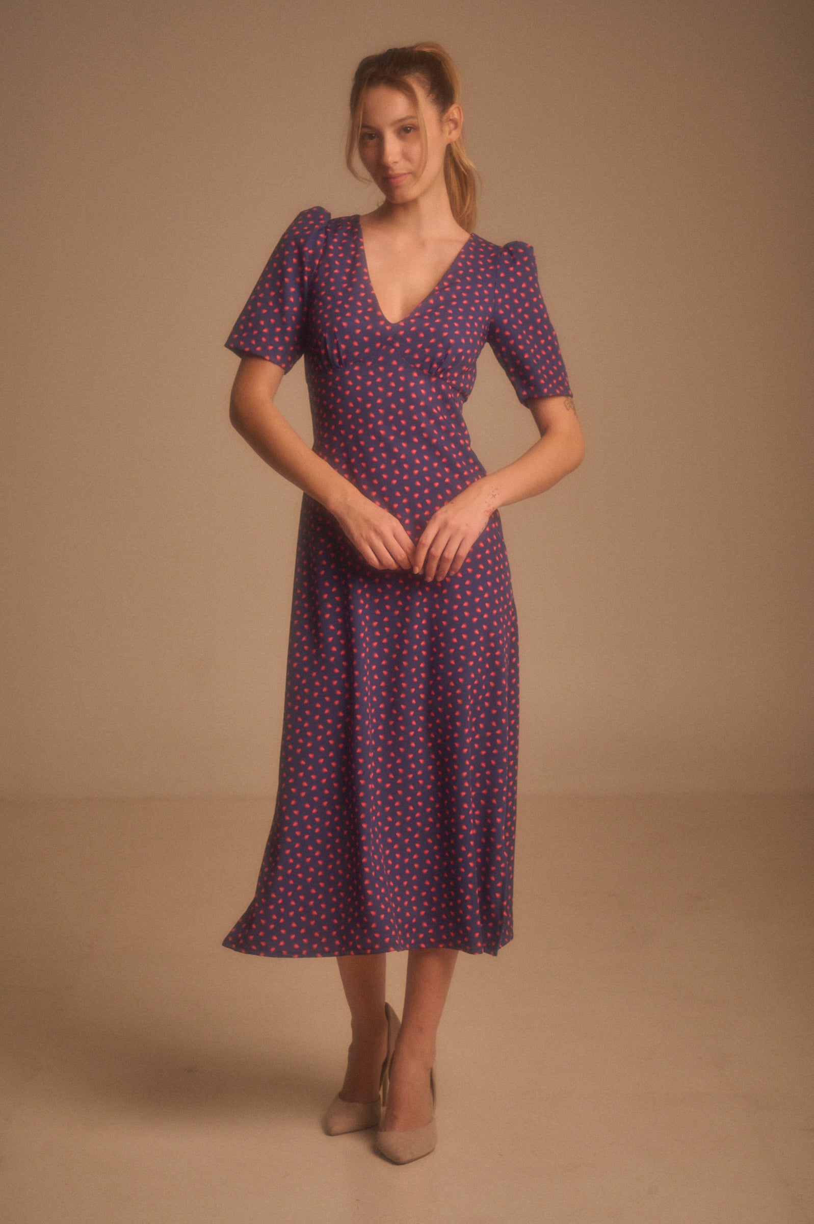 Vestido Tania fresas