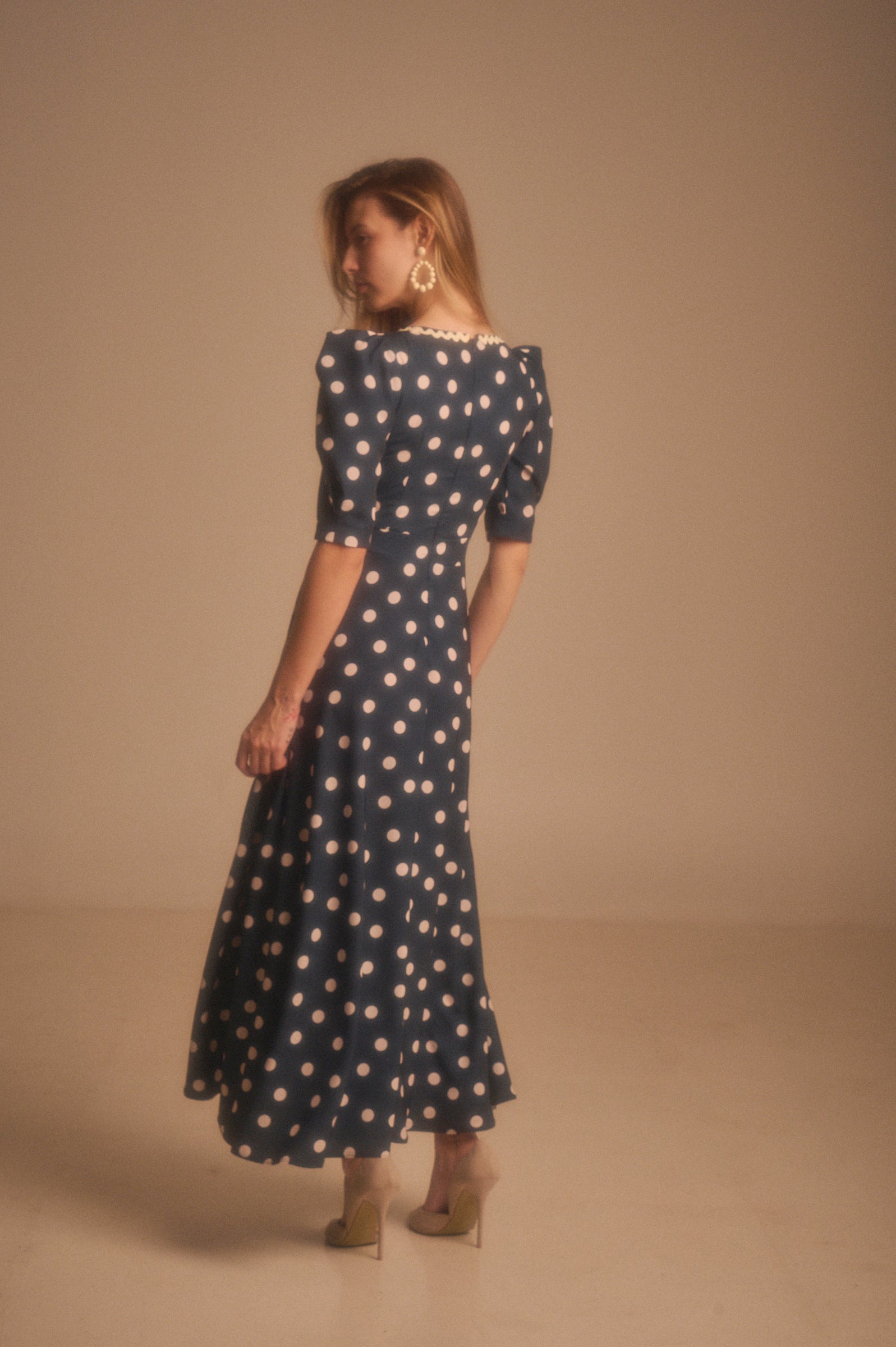 Vestido Azucena marino