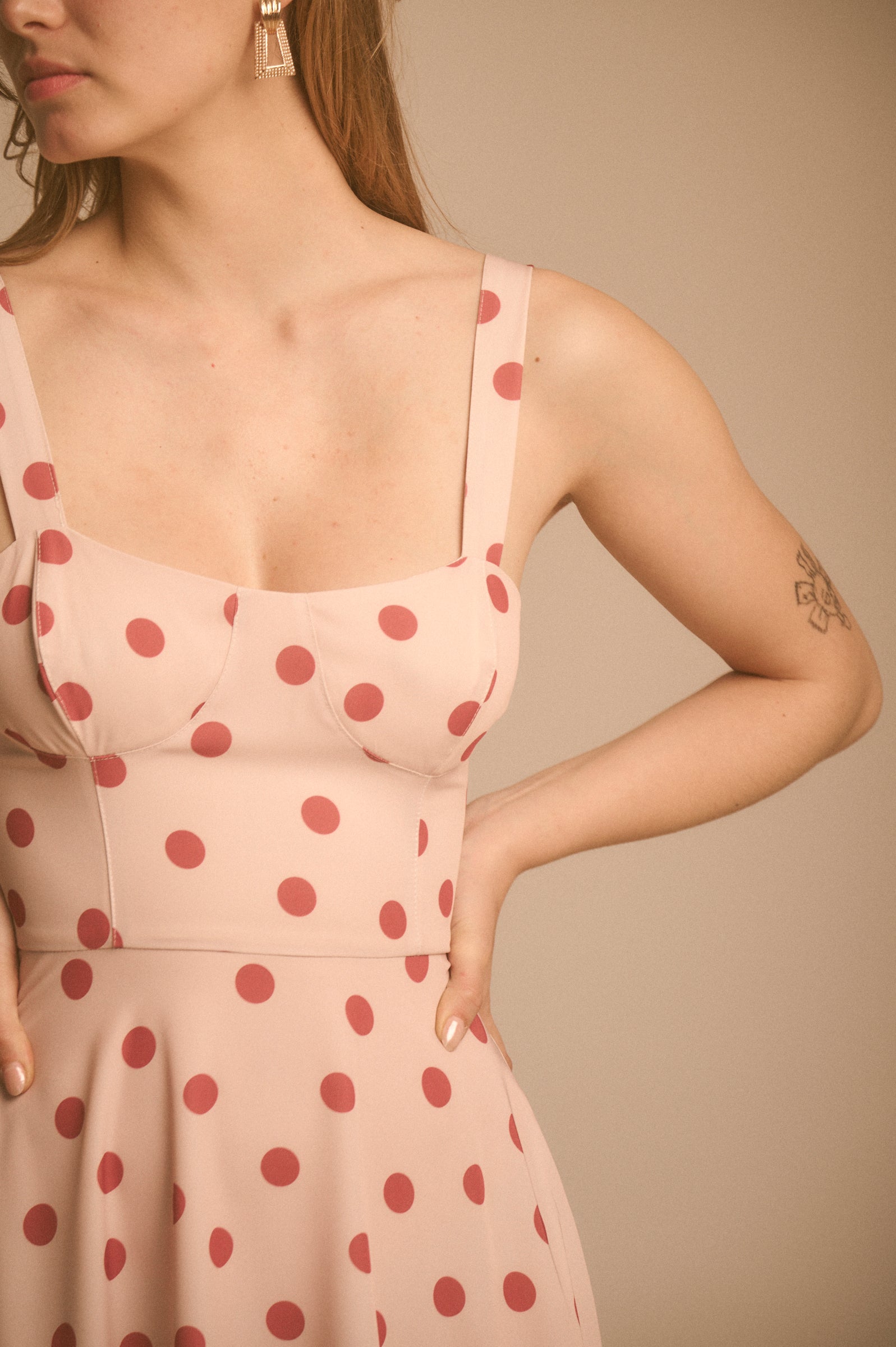 Vestido Nelly beige