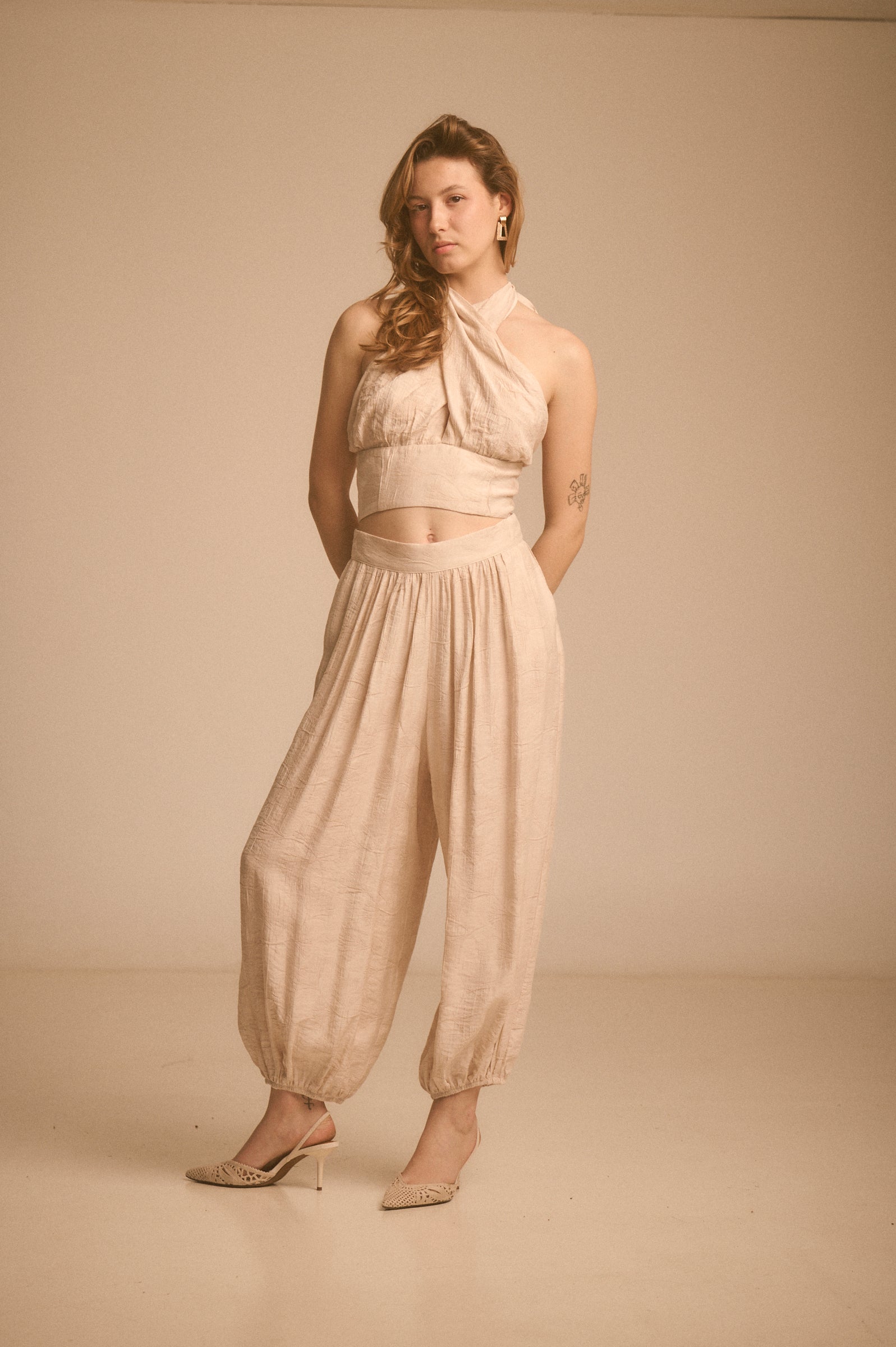 Pantalón Santa Fe beige