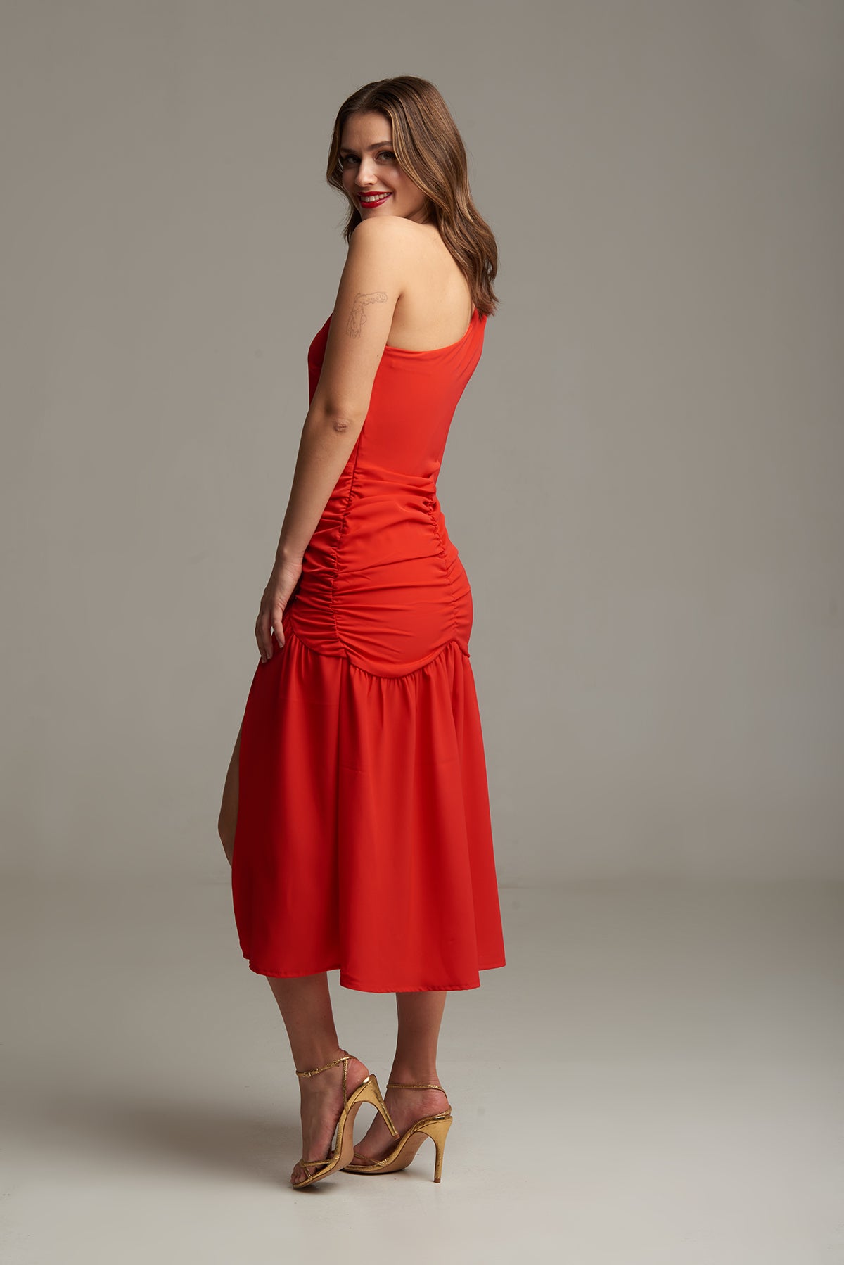 Vestido Paula rojo