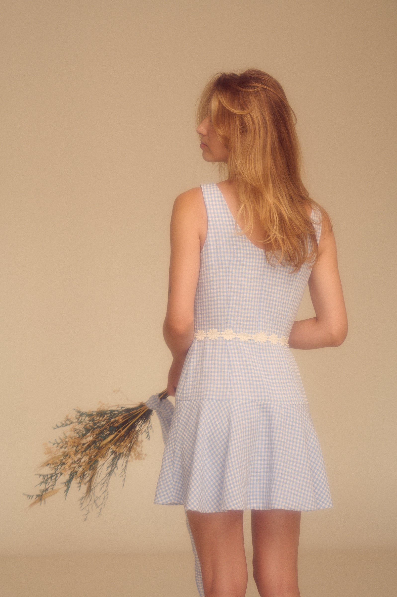 Vestido Camelia azul