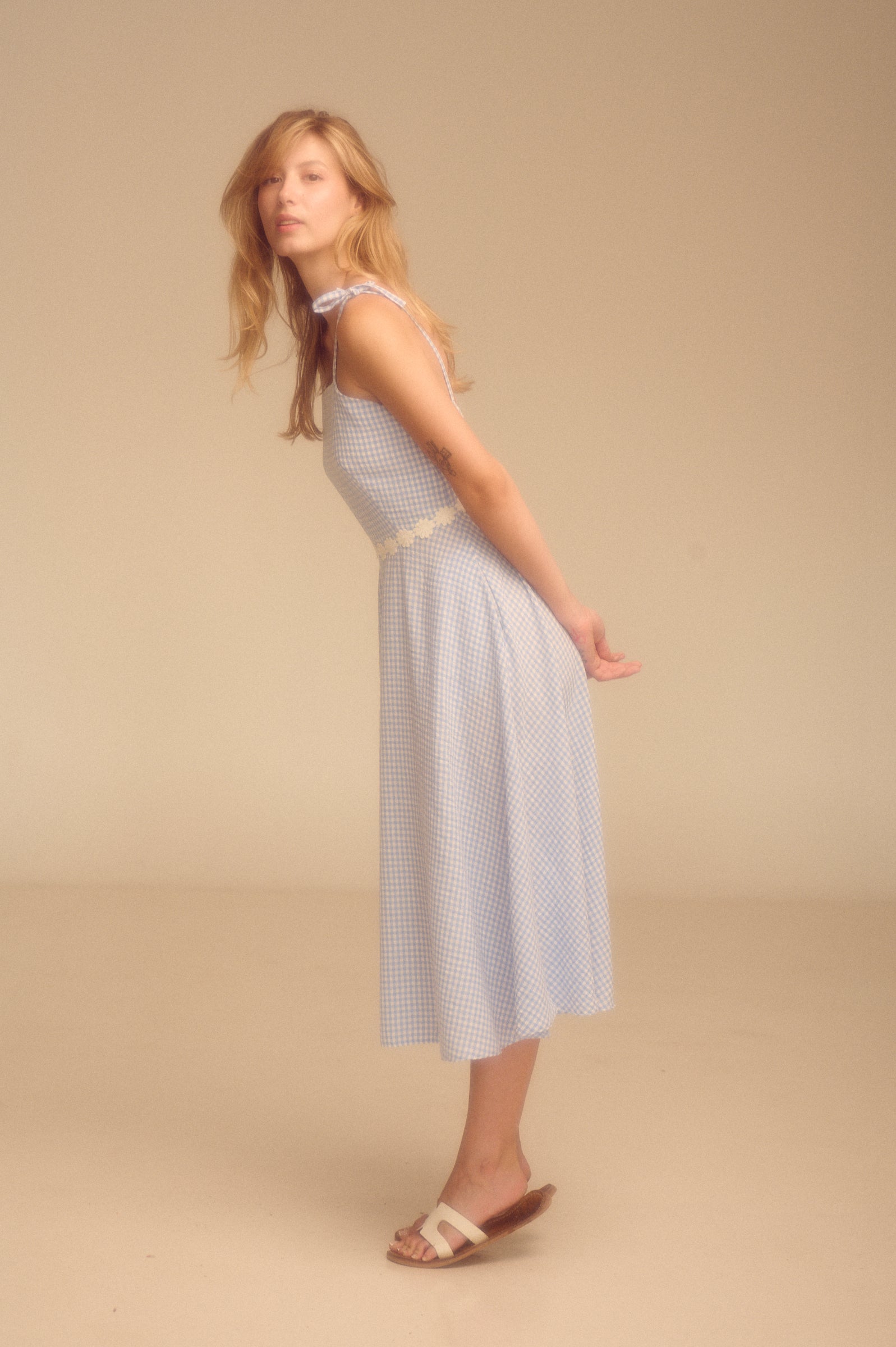 Vestido Iris azul