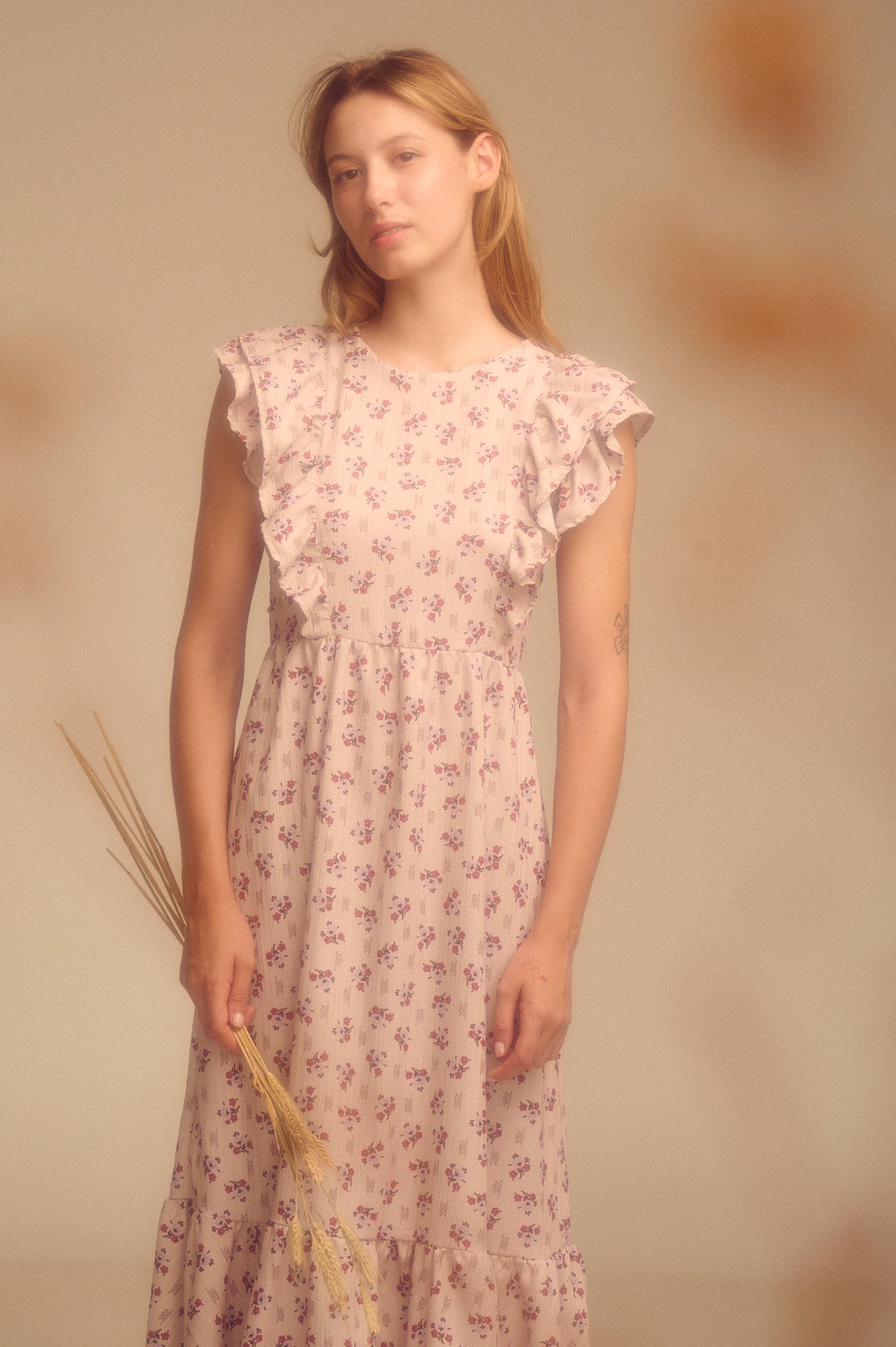 Vestido Jazmín malva