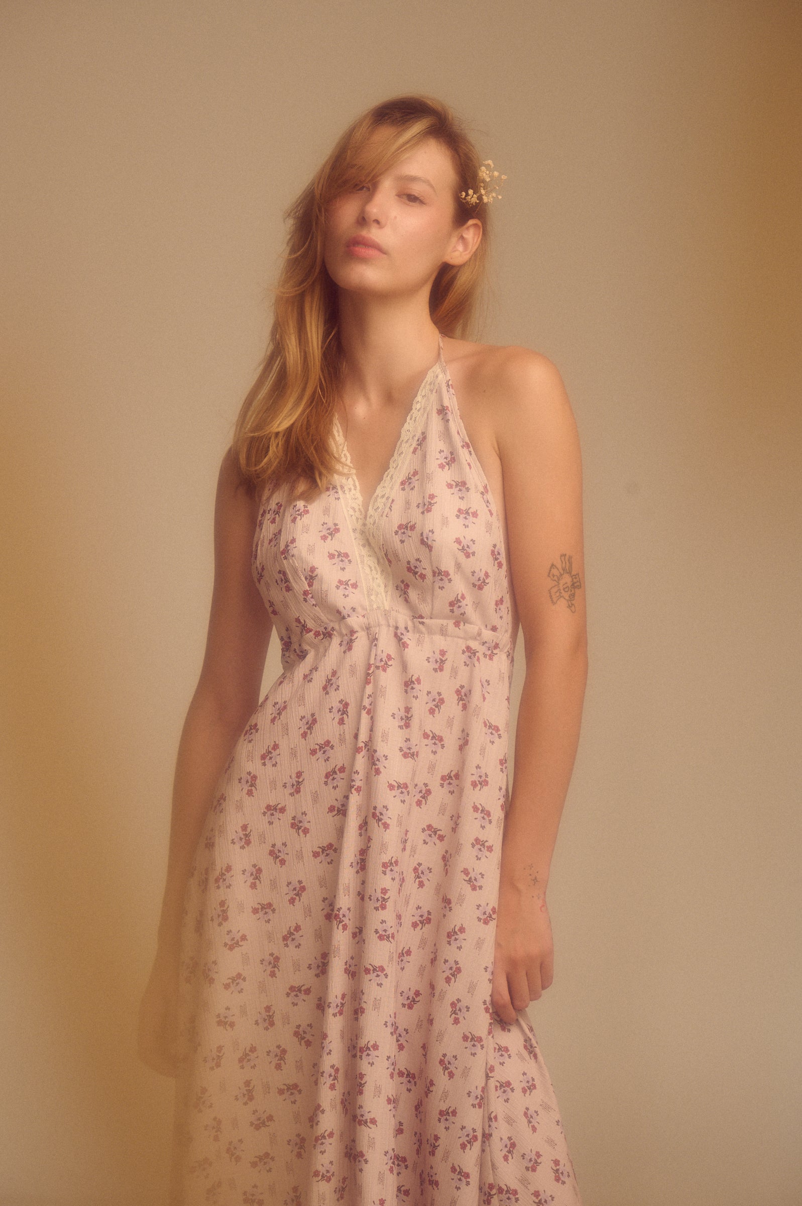 Vestido Gardenia malva