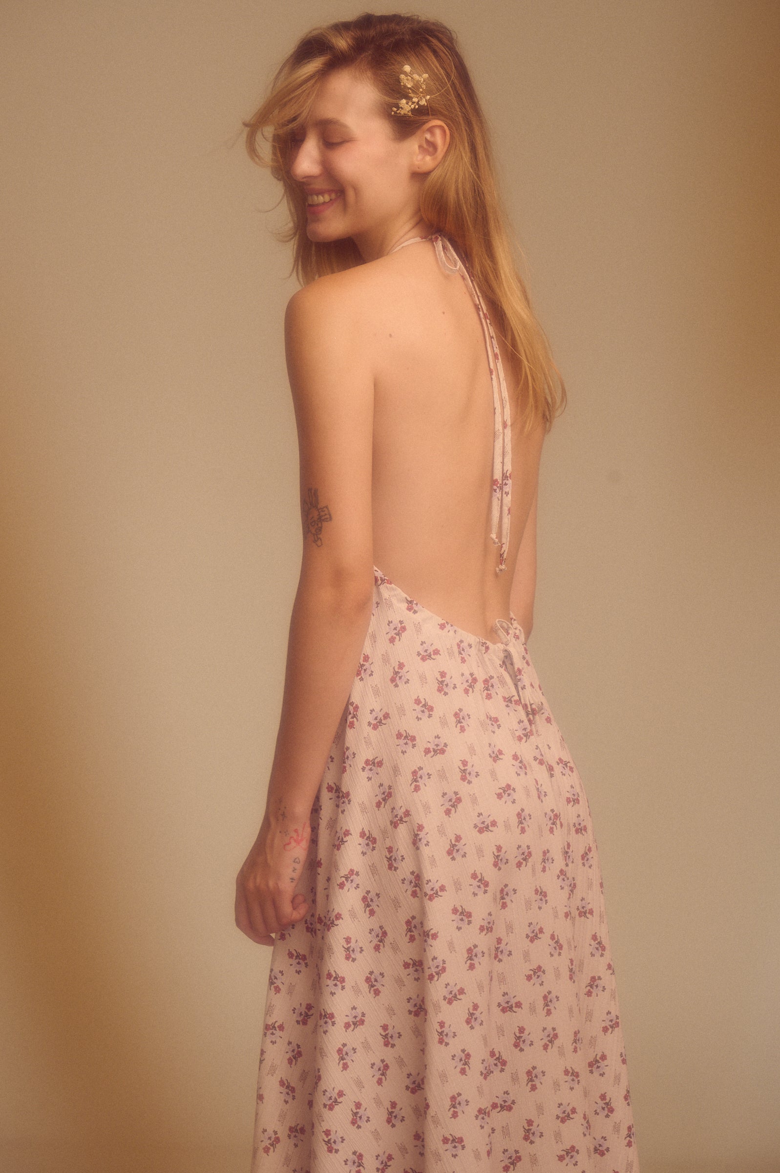 Vestido Gardenia malva