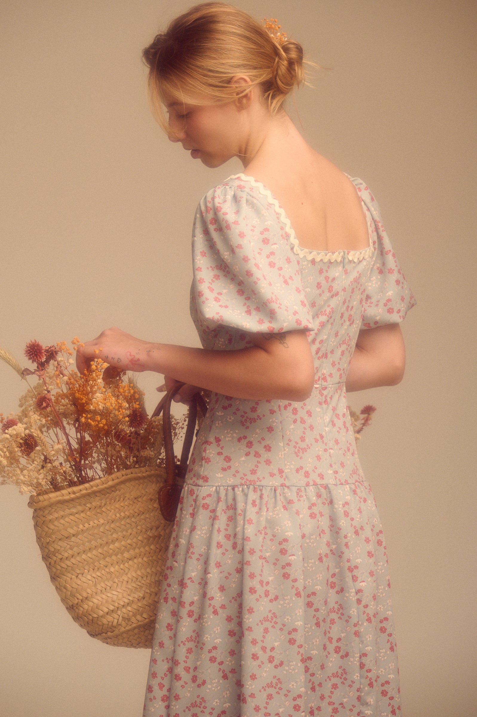 Vestido Candás verde