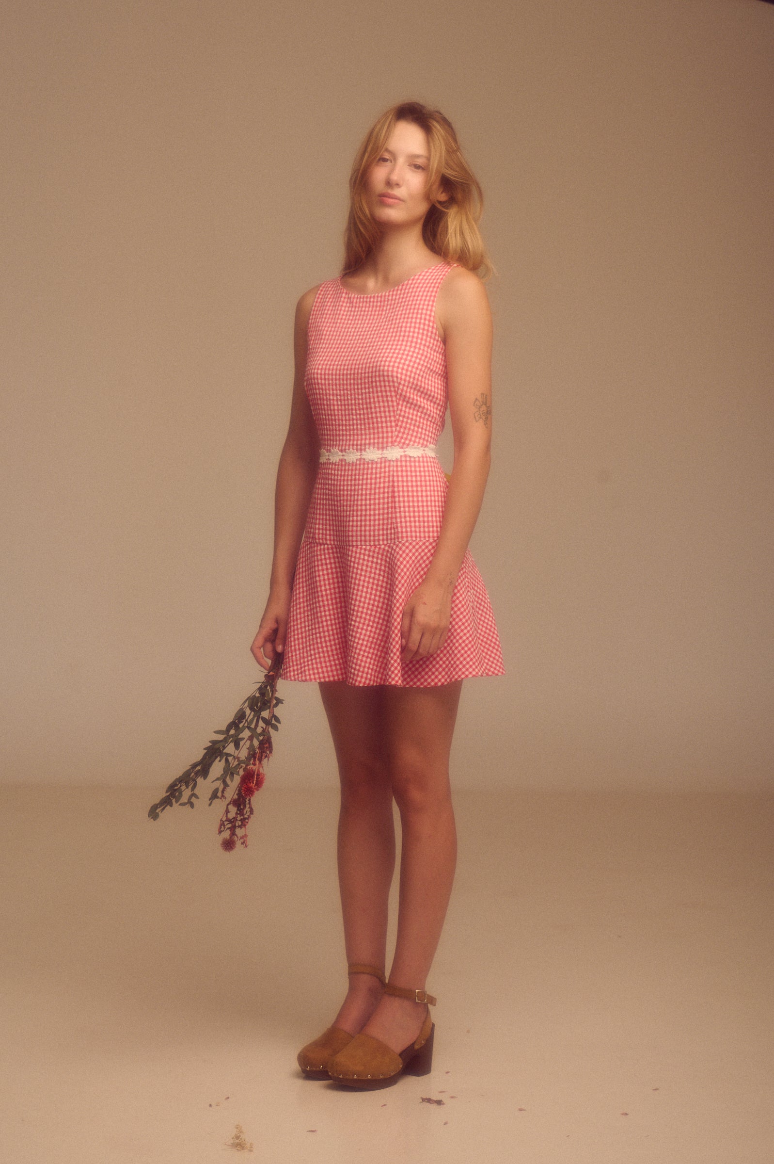 Vestido Camelia rojo