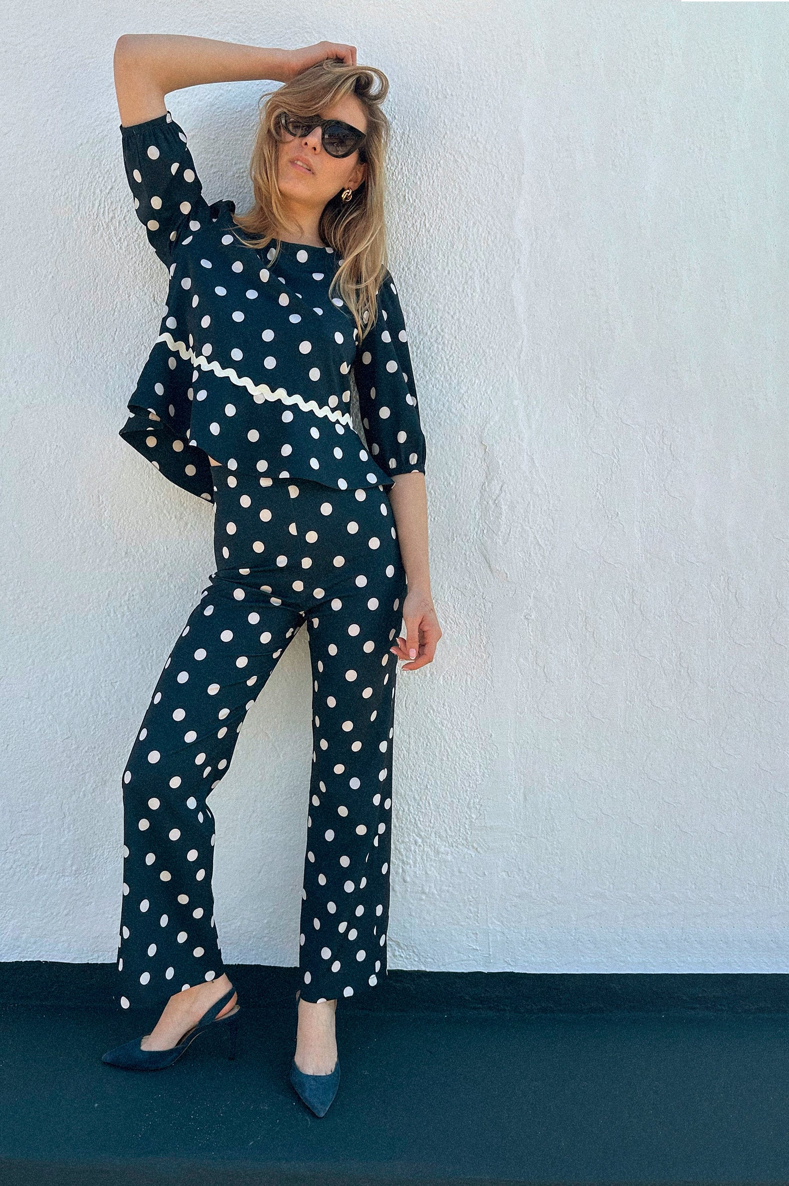 Pantalón Romina azul