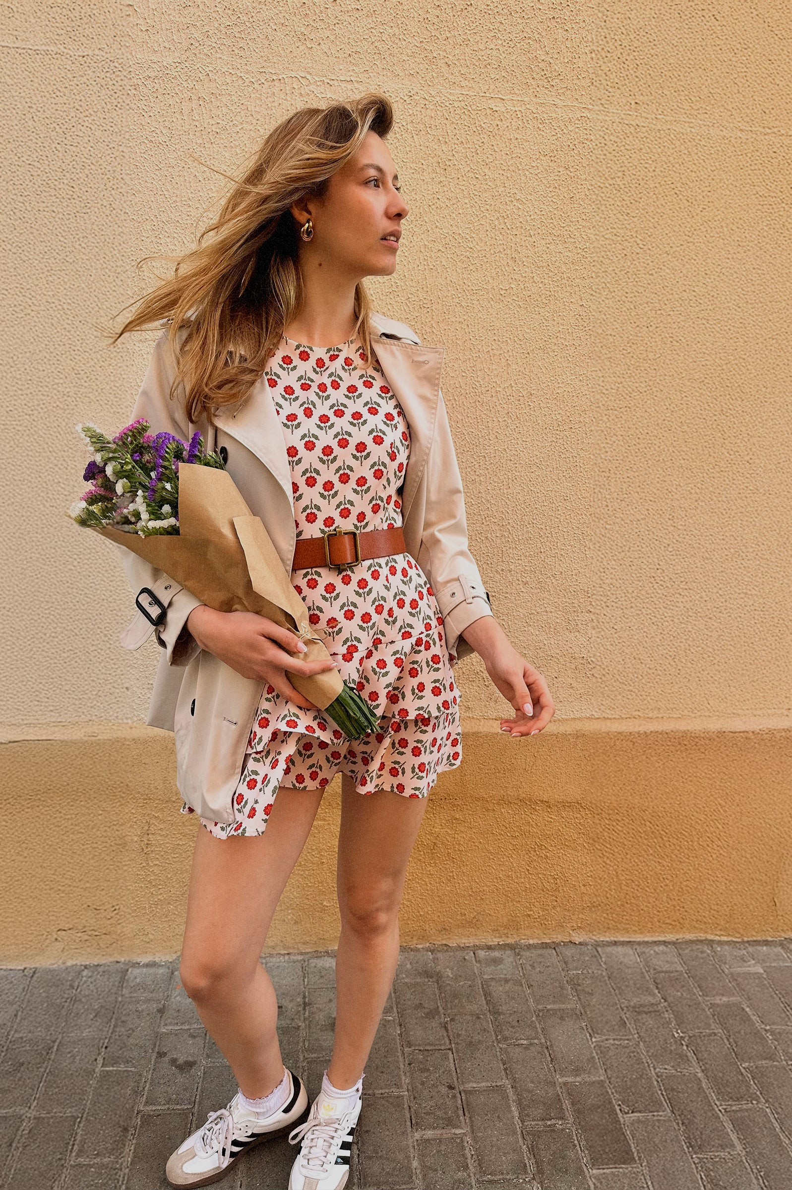 Vestido Mariela retro